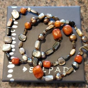 Silpada Tuscan Sun Stretch bracelets